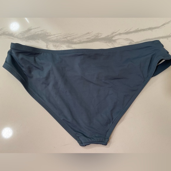 Vitamin A - EcoLux Emelia Triple Strap Bikini Bottom Blue - Picture 6 of 6